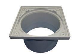 JE-PORTAREJA PVC 110MM 15X15 - REJA INOXIDABLE